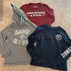 Abercrombie Kids 5-6 shirt lot